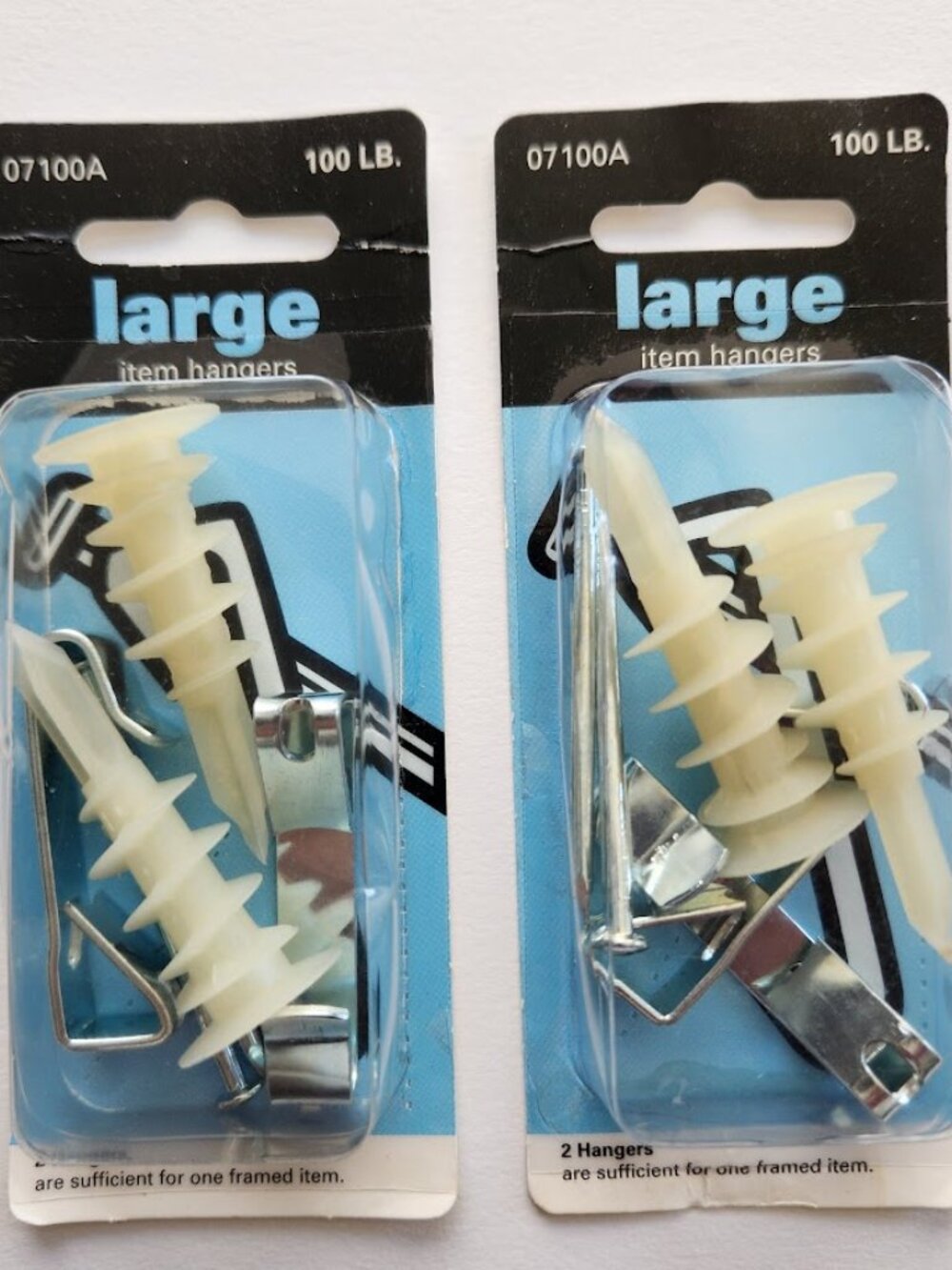 SET OF 2 NEW LARGE Photo Hanging Hardware 100 LB Tools Bundle 07100A 96931 Inclu